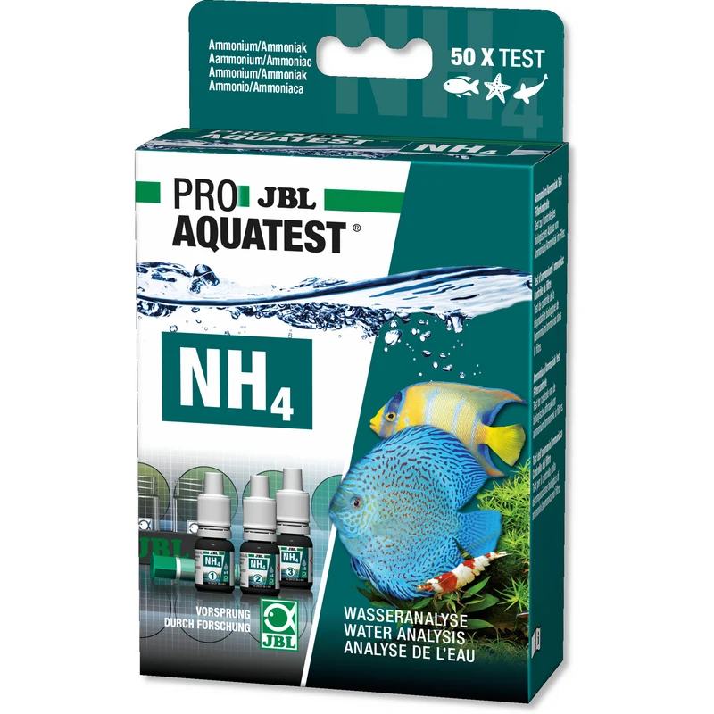 JBL Pro Aquatest NH4 - Ammonium - Test à gouttes pour bassins et aquariums
