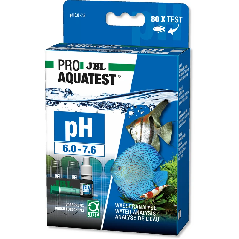 JBL Pro Aquatest pH 6.0-7.6 - Acidité - Test à gouttes rapide pour aquariums