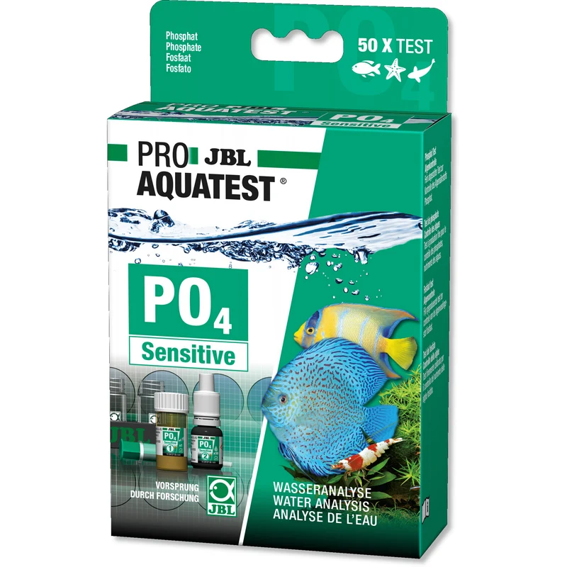 JBL Pro Aquatest PO4 - Phosphates - Test à gouttes pour bassins et aquariums