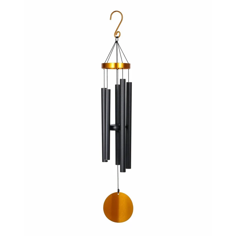 Carillon à vent Aureole Tunes Noir et Or - 99CM