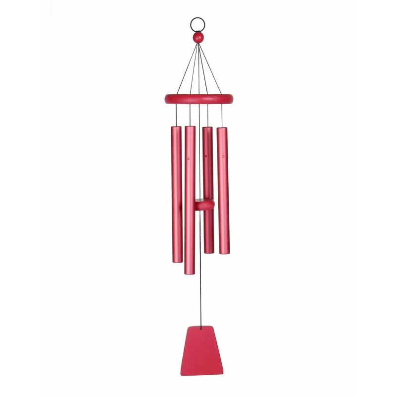 Carillon à couleur unie Rouge - 60CM