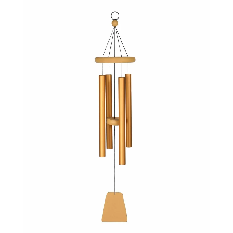 Carillon à couleur unie Orange - 60CM