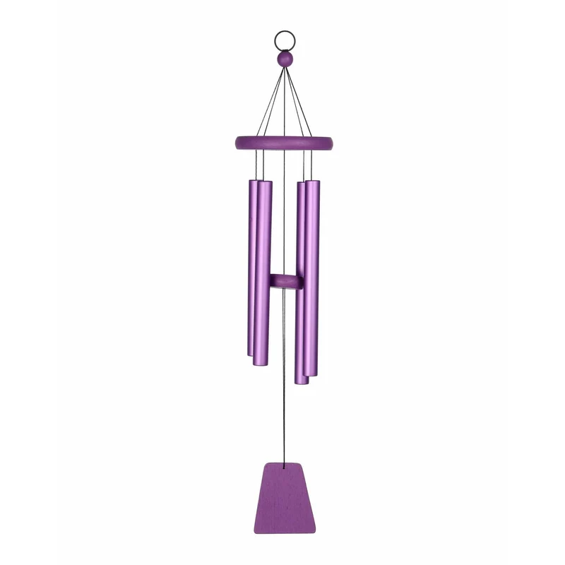 Carillon à couleur unie Violet - 60CM