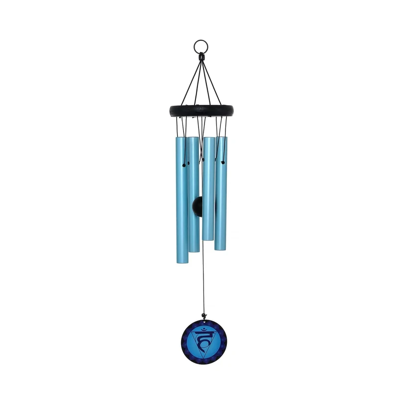 Carillon bleu chakra de la gorge - 60CM