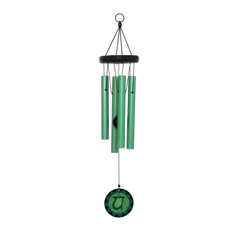 Carillon vert chakra du cœur - 60CM