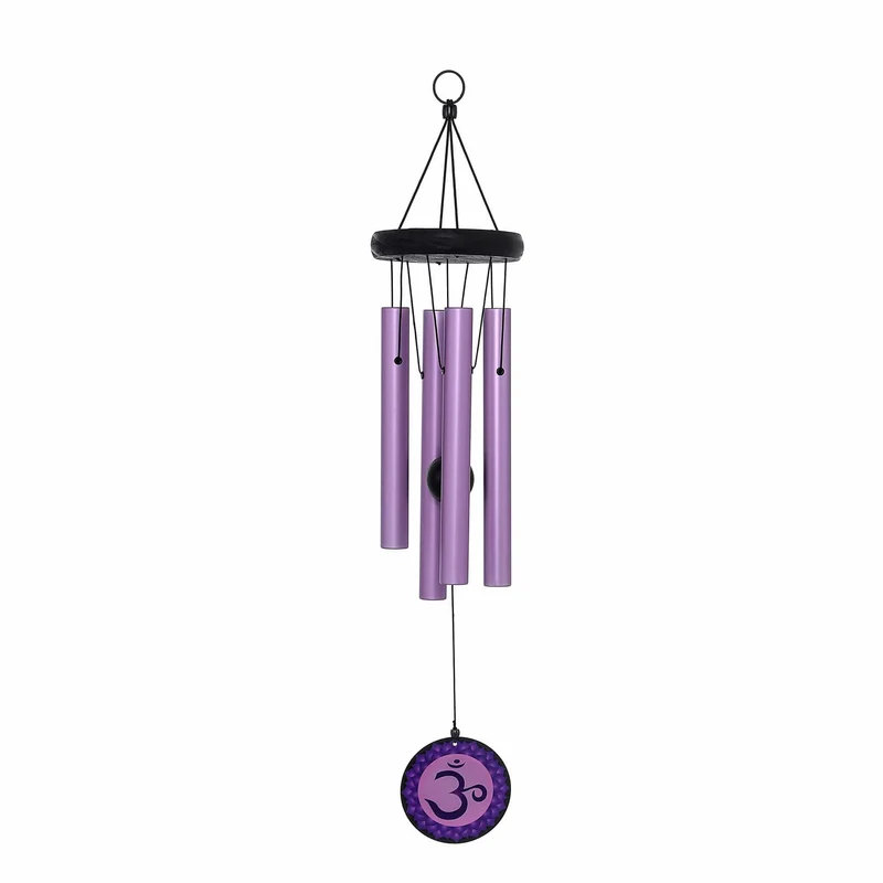 Carillon mauve chakra de la couronne - 60CM