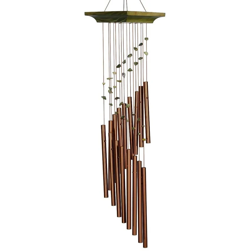 Carillon à Vent Spirale Mystique Jade - 55CM