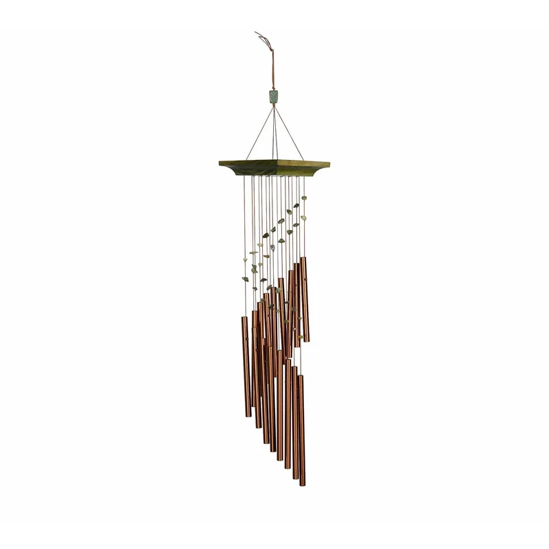 Carillon à Vent Spirale Mystique Jade - 55CM