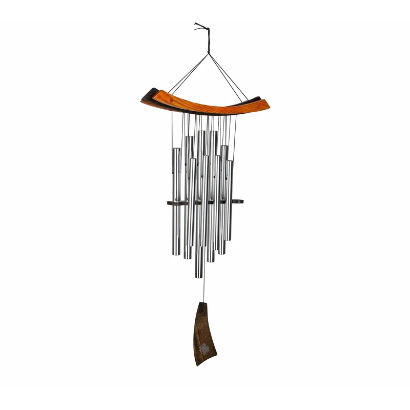Carillon à Vent Guérison - Argenté - 85CM