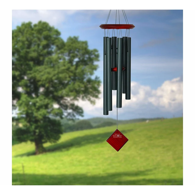 Carillon à Vent Pluton - Vert - 68CM