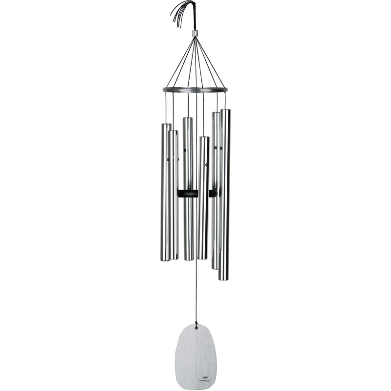 Carillon à Vent Paradis - Argenté - 81CM