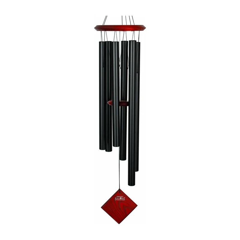 Carillon à Vent Terre - Noir - 94CM