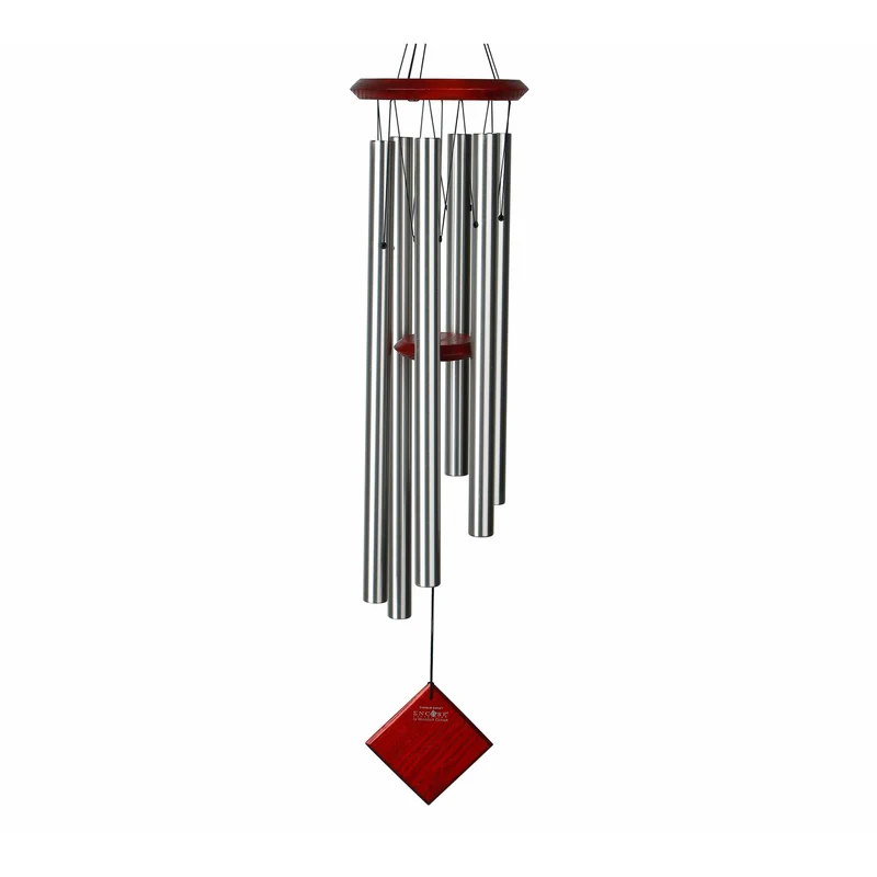 Carillon à Vent Terre - Argenté - 94CM