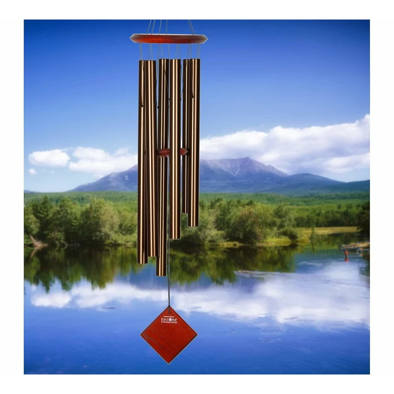 Carillon à Vent Terre - Bronze - 94CM