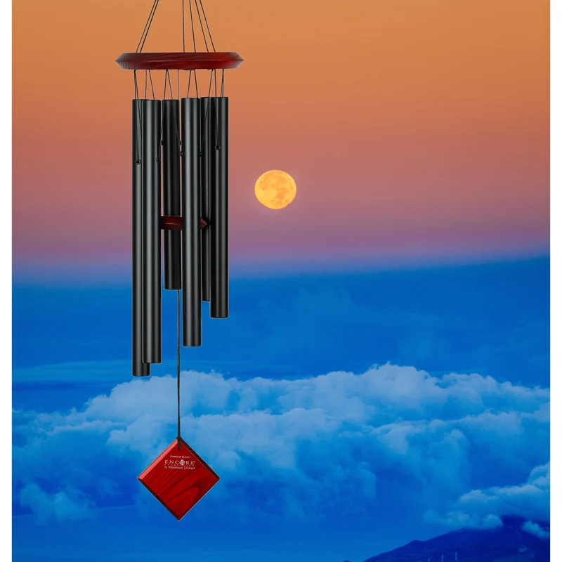 Carillon à Vent Encore Pluton - Noir