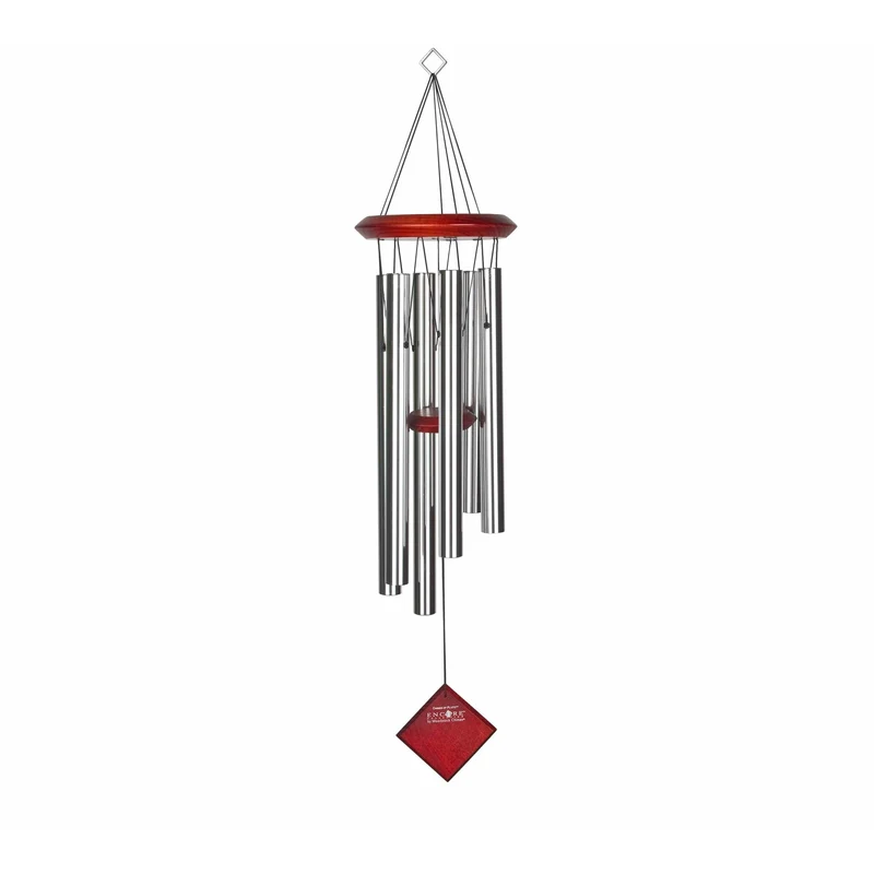 Carillon à Vent Pluton - Argenté - 68CM