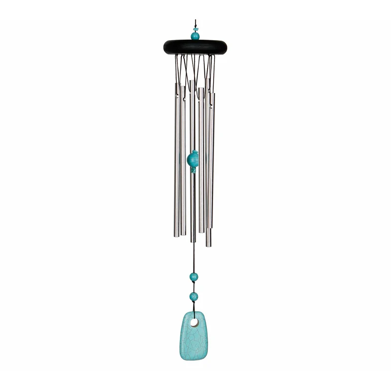 Carillon à Vent Chakras - Turquoise - 44CM