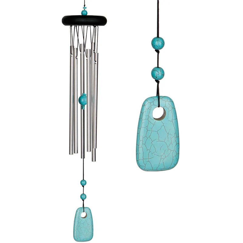 Carillon à Vent Chakras - Turquoise - 44CM