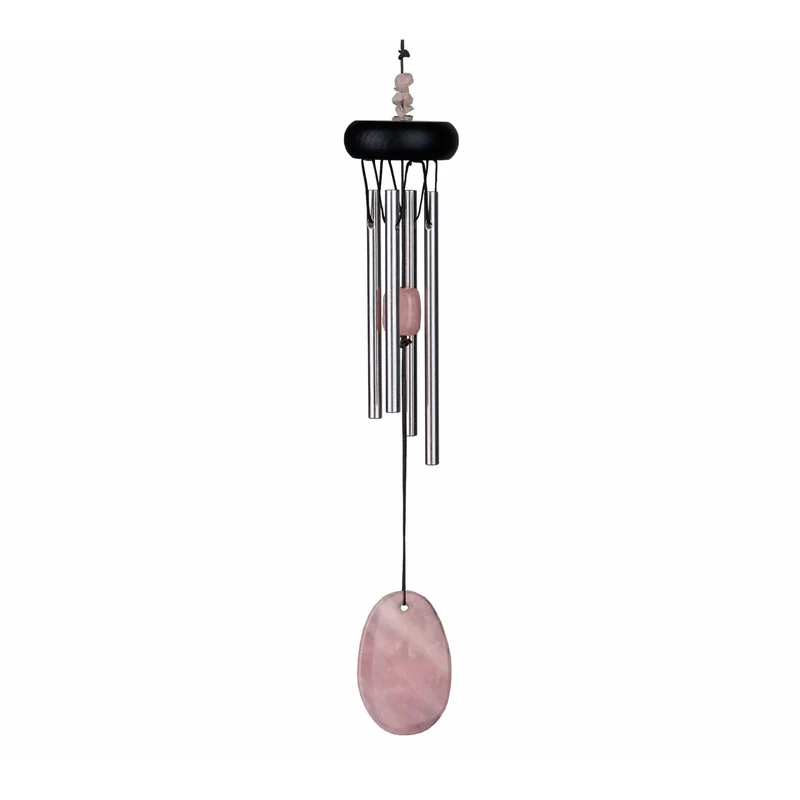 Carillon à Vent Precious Stones Quartz Rose