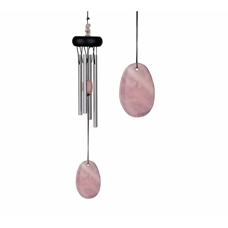 Carillon à Vent Precious Stones Quartz Rose
