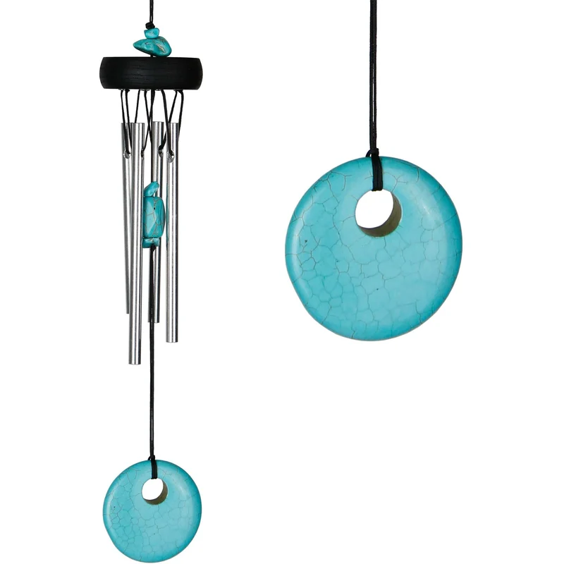 Carillon à Vent Turquoise Precious Stones - 29CM