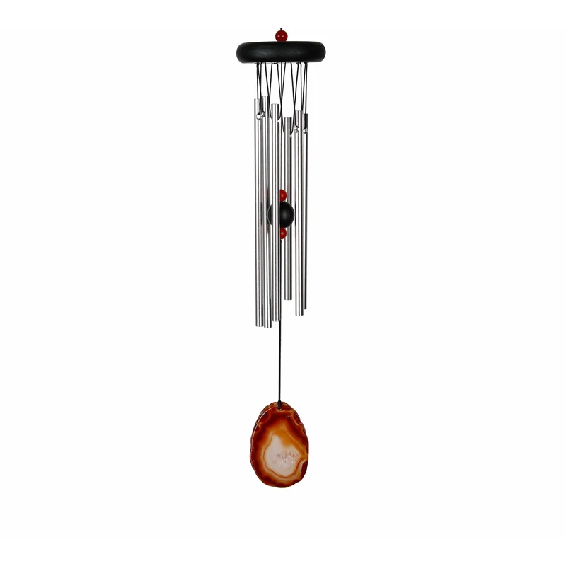 Carillon à Vent Agate Marron - 46CM