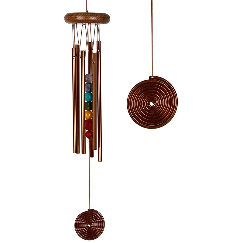 Carillon à Vent 7 Chakras - Bronze - 44CM