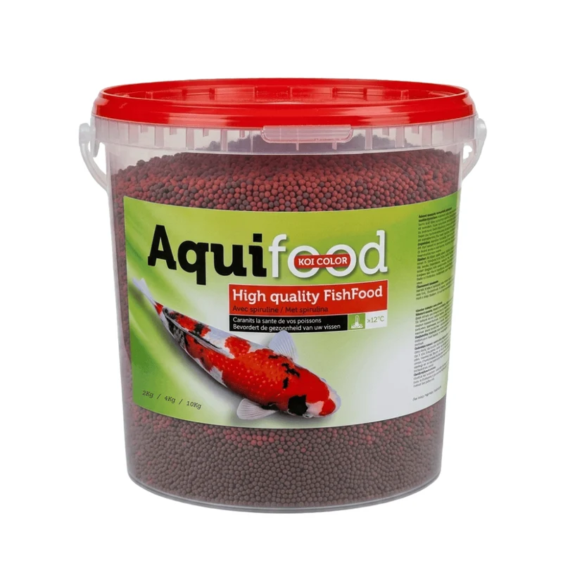 Aquifood - Mini 2-3mm 4kg - Nourriture haute qualité pour toute la saison