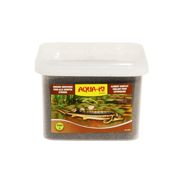 Aqua-Ki Brun - Mini 2mm 3,5litres - Nourriture pour esturgeons