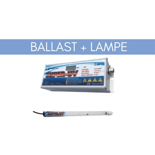 Appareil UV amalgam 75W - Immergeable très efficace - Air-Aqua
