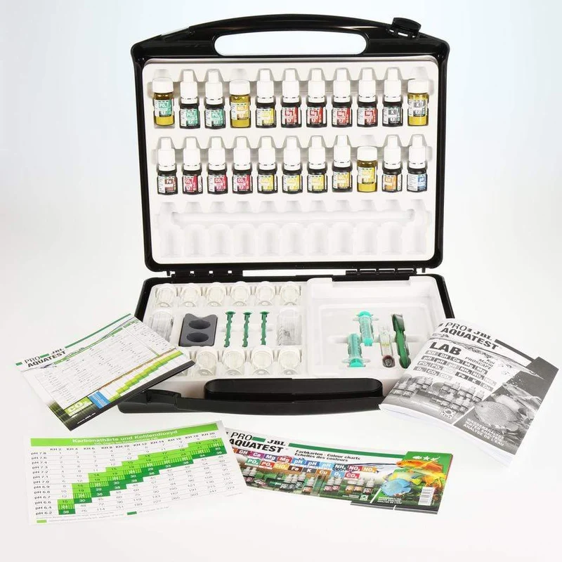 JBL Pro Aquatest Lab ProScape - Valise d'analyse complète pour un aquarium planté