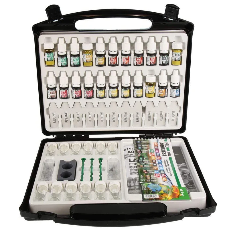 JBL Pro Aquatest Lab ProScape - Valise d'analyse complète pour un aquarium planté