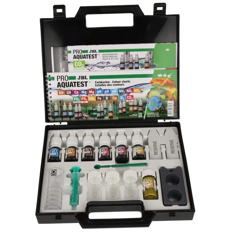 JBL Pro Aquatest Combiset Plus Fer - Valise d'analyse complète pour bassin + fer