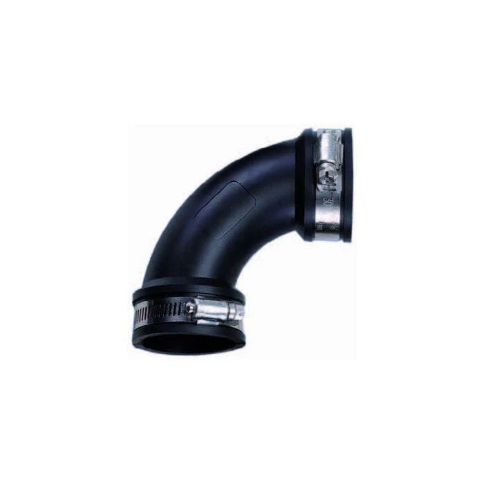 Courbe/coude souple/flexible en caoutchouc