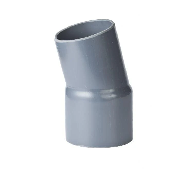 Coude PVC 15° - À coller - Sous pression