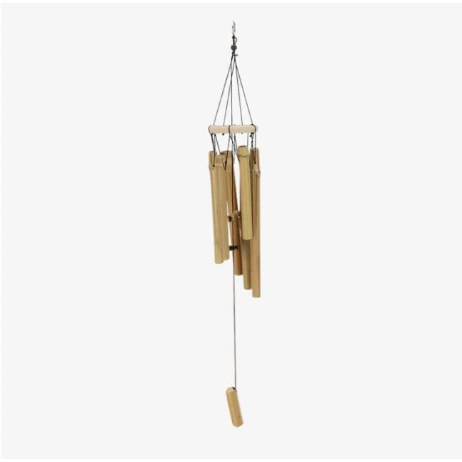 CARILLON EN BAMBOU POUR JARDIN - 33CM de haut