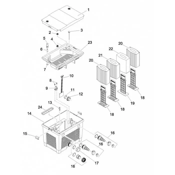 JOINT COUVERCLE INTERNE (PIECE 24 ) POUR BIOTEC & BIOSMART