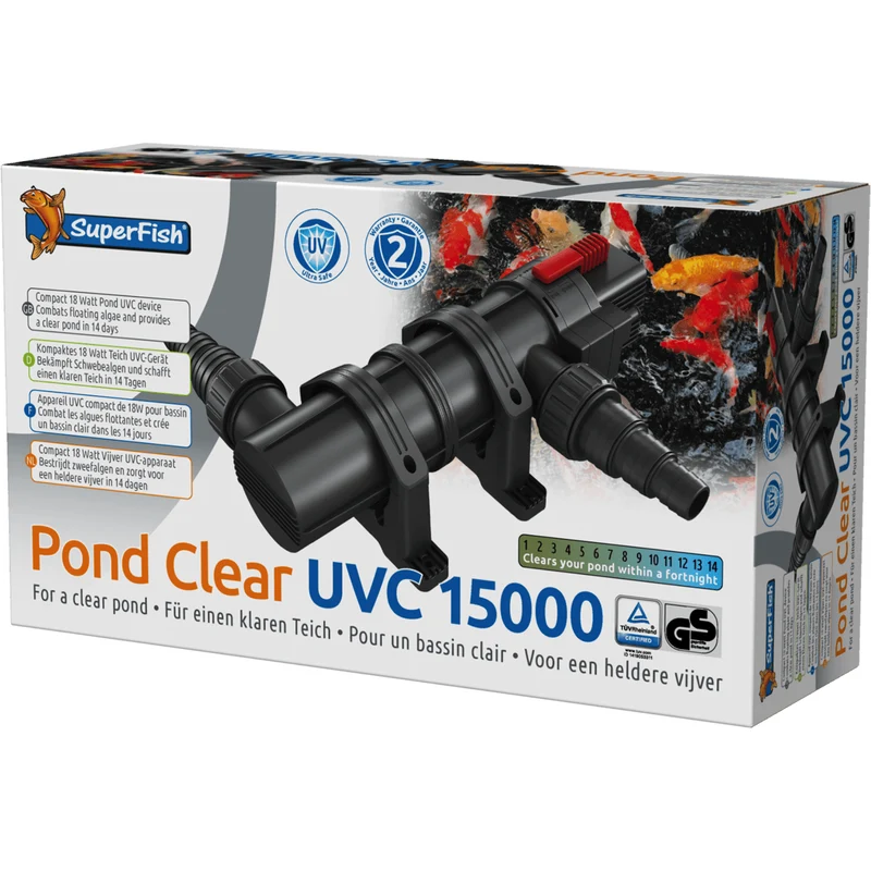 Pond Clear UV-C 18W - PL Appareil UV-C - Superfish