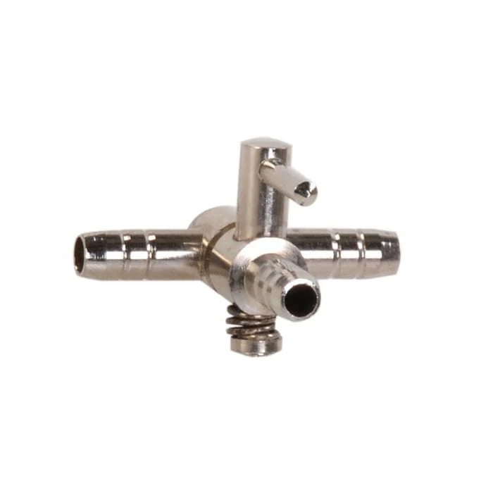 Vanne pour pompe à air 4mm - 2 voies - Aquaforte