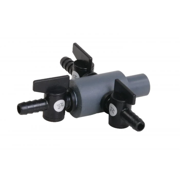 Vanne en plastique pour pompe à air 9mm - 3/5/7/9/11 voies - Aquaforte