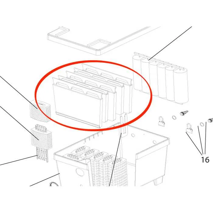 FILTRE INFÉRIEUR VERT BIOTEC 30