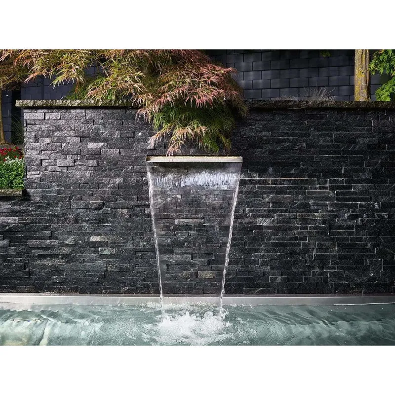 Waterfall XL 30 - Lame d'eau inox 30CM avec grand débord - Oase