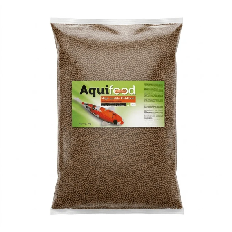 Aquifood - Maxi 6-7mm 10kg - Nourriture haute qualité Carpes Koïs pour toute la saison