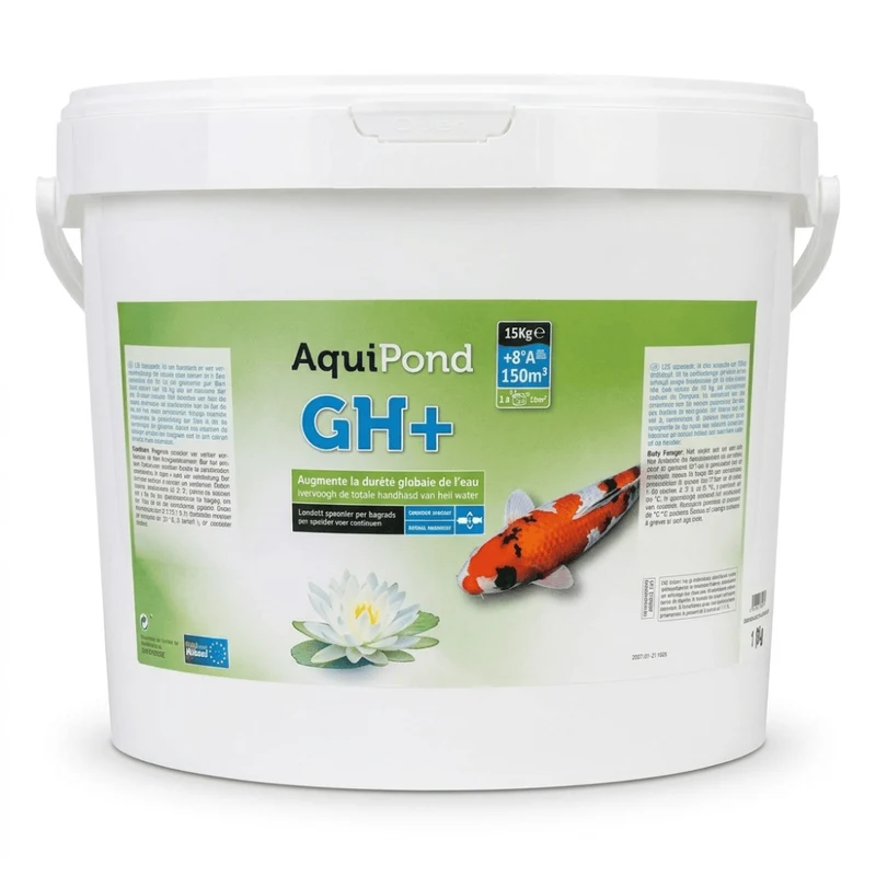 Aquipond GH+ 15kg - Augmente la dureté totale (GH)