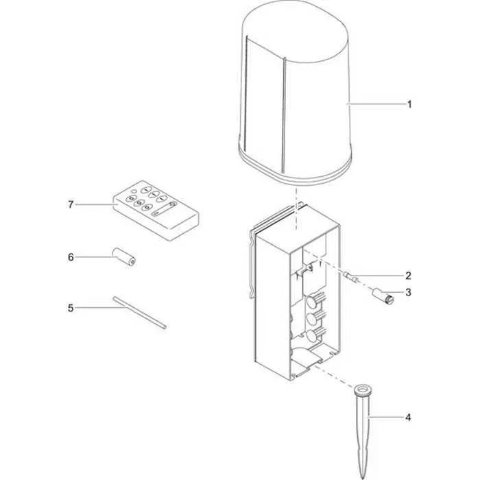 InScenio FM-Master 1 - 2 prises normales & 2 télécommandées - Multiprise de bassin et jardin de qualité - Oase