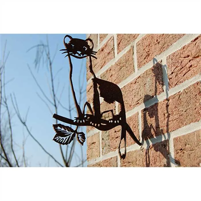 Hermine - Silhouette en acier corten