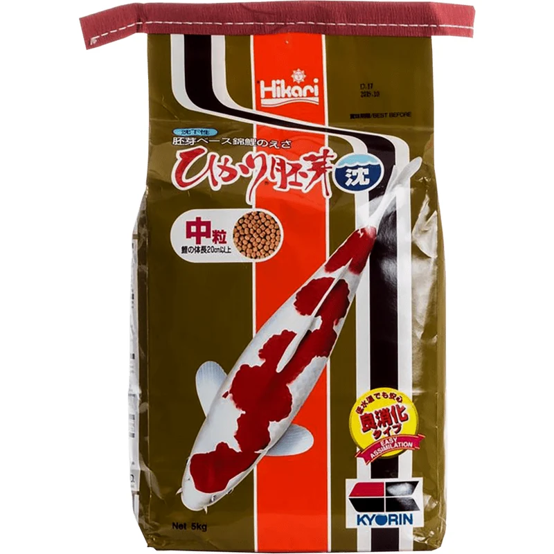 Hikari Wheat-Germ Coulant - Medium 5kg - Facile à digérer, même en hiver !