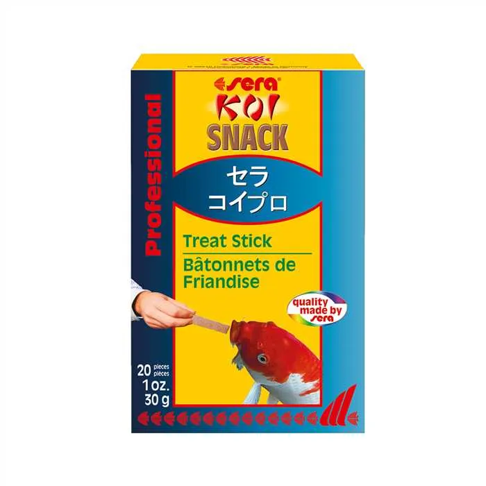 SERA KOI SNACK POUR APPRIVOISER LES KOÏS