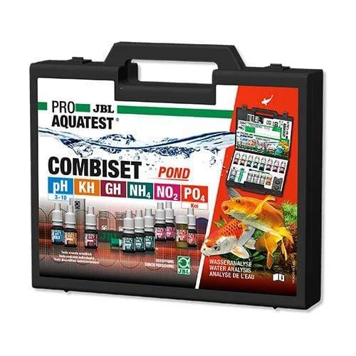 JBL Pro Aquatest Combiset Pond - Valise d'analyse complète pour bassin