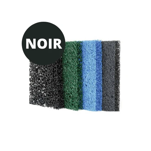 Tapis Matala Noir 120 x 100 x 3.8CM - Idéal pour filtration